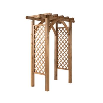Grand Arch - Timber - L9.8 x W11.7 x H23.5 cm - Natural