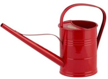 1.5L Watering Can - Metal - L39 x H22.5 cm - Red