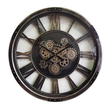 Gear Clock - L7 x W68 x H68 cm
