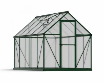Greenhouse Mythos 6 x 10 - Polycarbonate - L306 x W185 x H208 cm - Green