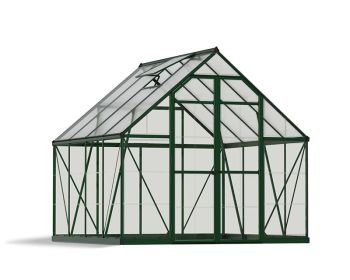 Greenhouse Balance 8 x 8 - Polycarbonate - L247 x W244 x H229 cm - Green