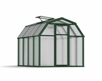 Greenhouse Ecogrow 6 x 8 - Polycarbonate - L259 x W204 x H198 cm