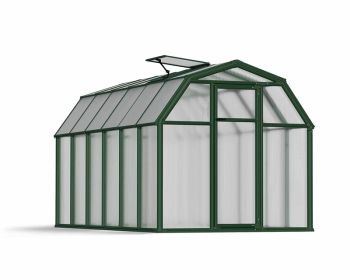 Greenhouse Ecogrow 6 x 12 - Polycarbonate - L383 x W204 x H198 cm