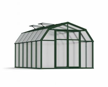 Greenhouse Hobby Gardener 8 x 12 - Polycarbonate - L391 x W266 x H208 cm
