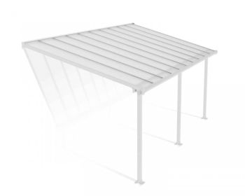 OLYMPIA PATIO COVER 3X6.10 WHITE CLEAR