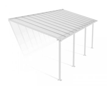 OLYMPIA PATIO COVER 3X7.30 WHITE CLEAR