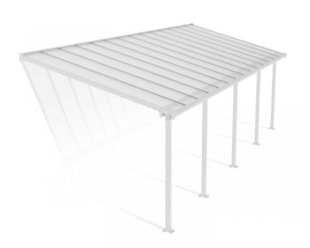 OLYMPIA PATIO COVER 3X8.51 WHITE CLEAR