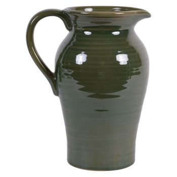 Laura Ashley Harriston Jug - Stoneware - L15 x W19.5 x H24 cm - Green