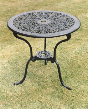 Coalbrookdale 68cm Table British Made, High Quality Cast Aluminium Garden Furniture - Wide Choice of Colours and Finishes Available