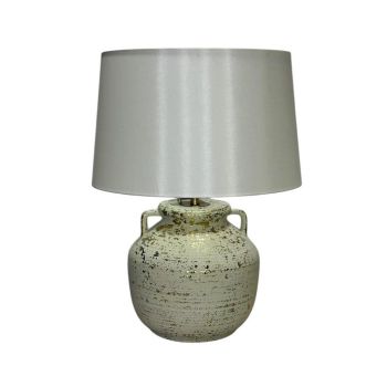 Lamp and Shade - Ceramic - L30 x W30 x H41 cm