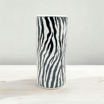 18 Inch Zebra Umbrella Stand - L20 x W20 x H46 cm