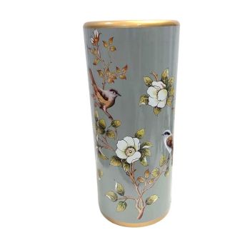 18 Inch Umbrella Stand - Ceramic - L20 x W20 x H46 cm - Grey