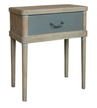 1 Drawer Table - Wooden - L30 x W40 x H55 cm
