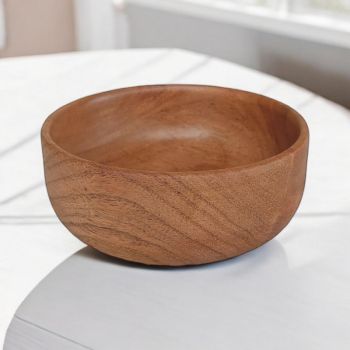 Bowl - Wood - L10 x W10 x H4 cm