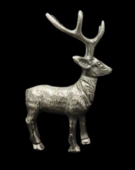 Nickel Plated Reindeer - L3 x W7 x H12 cm