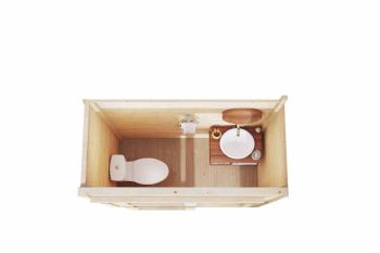 Internal room kit S-Log Cabin, Wooden Garden Room, Timber Summerhouse, Home Office - H205 cm