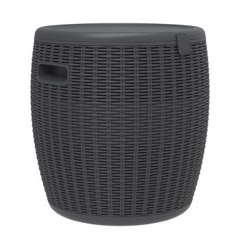 Ice Bucket - 1 Box Set - Polypropylene - H44.2 x W42.5 x L42.5 cm - Black