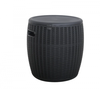 Ice Bucket - 1 Box Set - Polypropylene - H44.2 x W42.5 x L42.5 cm - Black