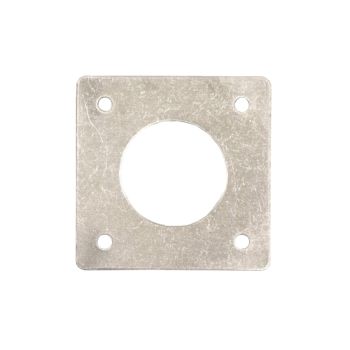 Hole Plates for Bird Boxes - Pack of 10 - Stainless Steel - 3.2 cm (Diameter of Hole)