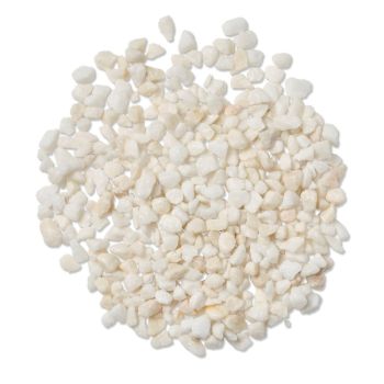 Classic 10 mm Bulk Bag 850 kg Premium Chippings - 8-14 mm White Dolomite Spar - L10 x W10 x H8 cm