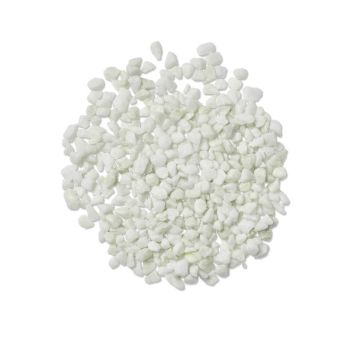 Classic 20 mm Bulk Bag 850 kg Premium Chippings - 10-20 mm White Dolomite Spar - L10 x W10 x H8 cm