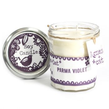 Jamjar Candle - Parma Violet