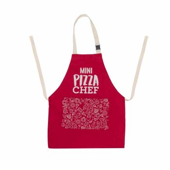 Mini Pizza Chef' Childs Apron (one size for young children) - L30 x W20 x H3 cm