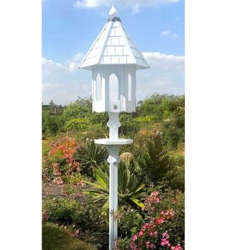 Boxford Painted Bird Table - Pressure Treated Pine - H245 cm