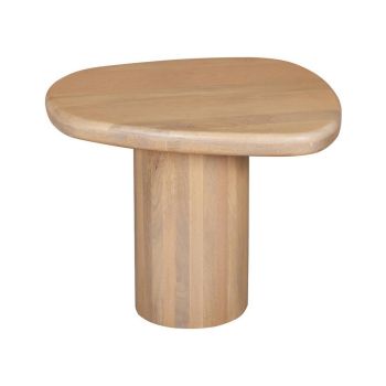 Austin Side Table - Solid Wood - L55 x W60 x H48 cm - Brown