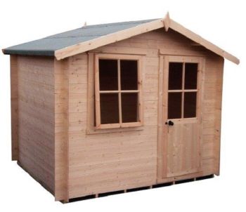 Avesbury Log Cabin Home Office Garden Room Approx 9 x 9 Feet