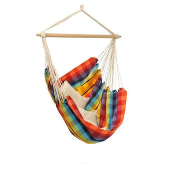 Brasil Rainbow Hammock Hanging Chair