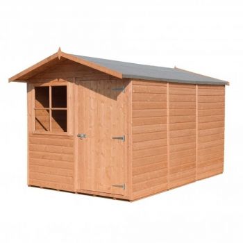 Baracca 7 x 10 Feet Dip Treated Shed Single Door with One Opening Window