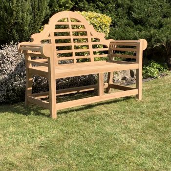 2 Seat Lutyen Bench - Wood - L53 x W138 x H105 cm