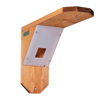 Handmade Wooden Bird Feeding Station Camera Mount - Non-Waterproof - L50 x W14.2 x H32.2 cm