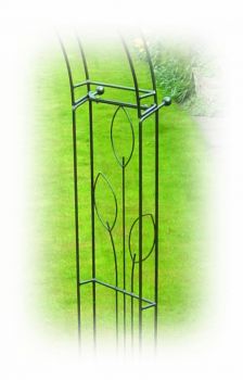 Imperial 6 Sided Gazebo (Inc Ground Spikes) Garden Feature - Solid Steel