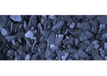 40mm Blue Slate Aggregate Bulk Bag - 850 kg - L100 x W100 x H80 cm