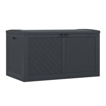507L Colorado Storage Box - Resin - L76 x W125 x H71 cm - Cyberspace Grey