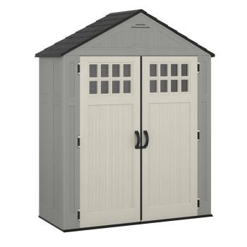 6 x 3 Everett Shed - Resin - L84 x W190 x H236 cm