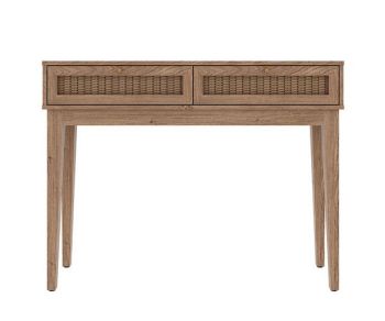 Bordeaux Dressing Table - MDF - L32.1 x W110.2 x H84.8 cm - Oak