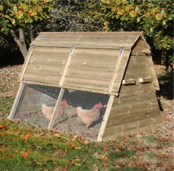 Ixworth Chicken Ark, Hen House, Poultry Coop With Run For Up to 5 Hens