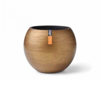 Vase ball Retro 22x18 gold