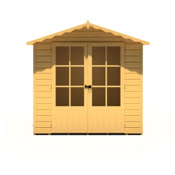 Buckingham Shiplap Summerhouse Garden Sun Room Approx 7 x 7 Feet