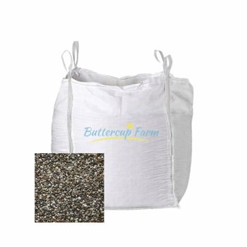 Multi-coloured Stone Chippings - 15-22mm - Premium Aggregate Bulk Bag - 850 kilos