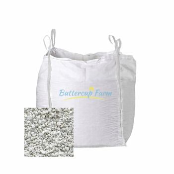 White Spar Chippings - 8-14mm - Premium Aggregate Bulk Bag - 850 kilos