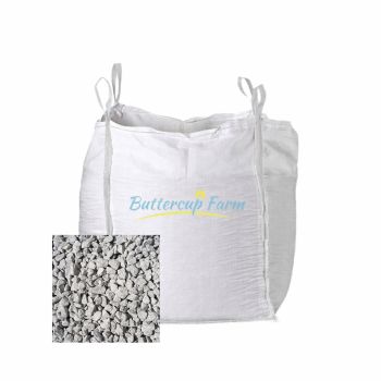 Pearl Grey 20mm Limestone Decorative - Premium Aggregate Bulk Bag - 850 Kilos