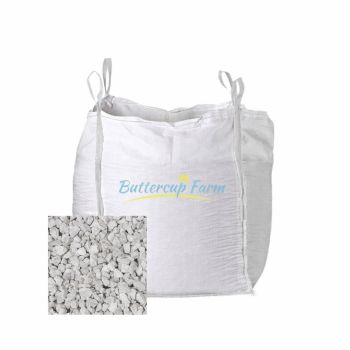 York Grey 10mm Limestone - Decorative Stones - Premium Aggregate Bulk Bag - 850 Kilos