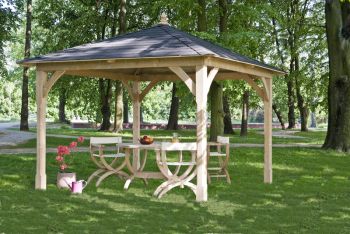 Cotswold Canopy - Pressure Treatet Timber - L334 x W334 x H300 cm