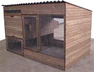 Cambridge Poultry house With Integral Run - Chicken coop for up to 10 hens