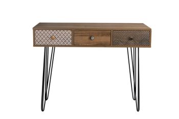Casablanca Desk - Wood - L50 x W100 x H75 cm - Brown