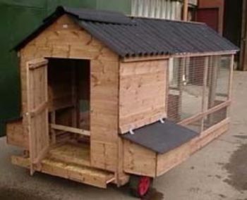 Chesford Junior Poultry House & Run - Chicken Coop for up to 8 hens